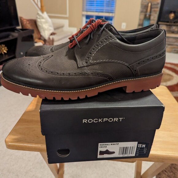 Rockport Means  Size 13 Leather Shoes NWT main image 5